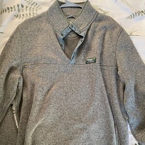 Men’s ll bean sweater fleece